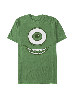 Men's Monsters Inc Mike Wazowski Eye T-shirt