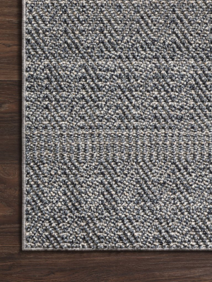 Denim/ Grey Cole Rug