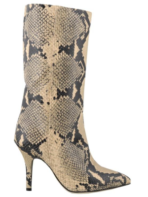 Paris Texas Embossed Stiletto Heel Boots