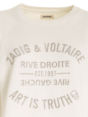 Zadig & Voltaire Upper Blason Brodé Sweatshirt