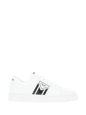 Prada Panelled Motif Sneakers