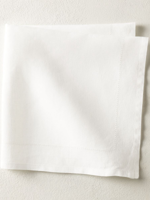 Relaxed Linen White Napkin