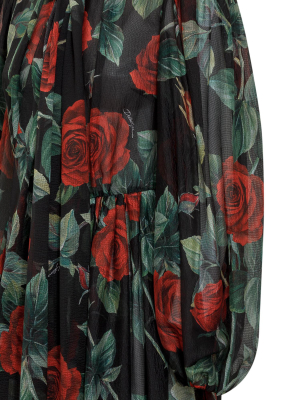 Dolce & Gabbana Floral Print Dress