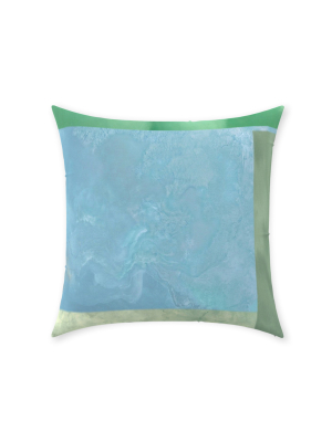 Floes Throw Pillow