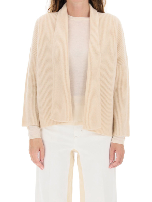 Weekend Max Mara Rib-knit Fisherman Cardigan