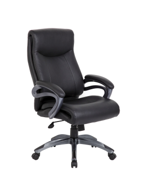 Double Layer Executive Chair Black - Boss Office Products