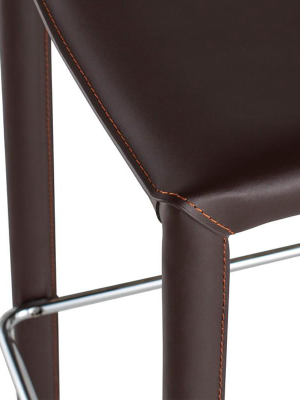 Nuevo Bridget Counter Stool - Brown