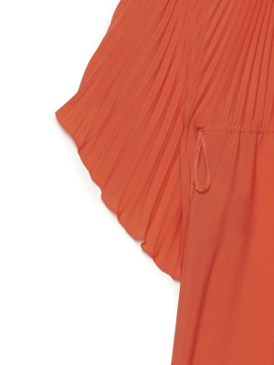 Gucci Pleated Midi Dress