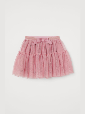 Glittery Tulle Skirt