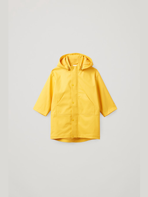 Panelled Raincoat