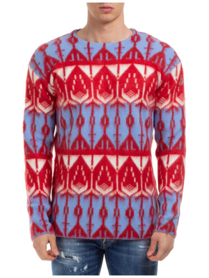 Moncler Grenoble Abstract Sweater