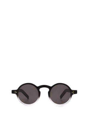 Lesca S Freud Degrade Round Frame Sunglasses