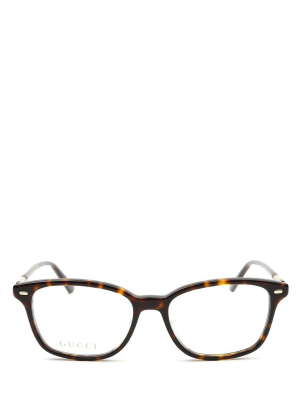 Gucci Eyewear Square Frame Glasses