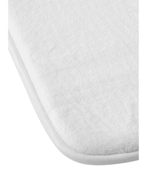 Emanuela Carratoni Le Soleil Or The Sun Memory Foam Bath Mat White - Deny Designs