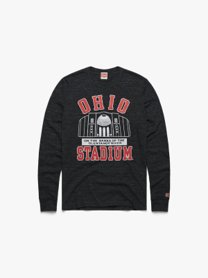 Ohio Stadium Olentangy Long Sleeve Tee