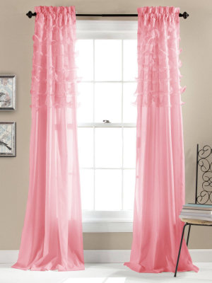 Set Of 2 Avery Light Filtering Window Curtain Panels - Lush Décor