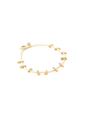 Jai Bracelet - Gold/white