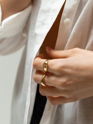 Curve Ring - Gold