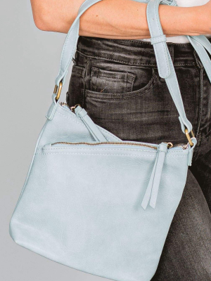 Sasha Zipper Crossbody Bag