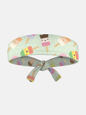 Kawaii Popsicles Tie Headband