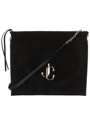 Jimmy Choo Logo Plaque Shoulder Bag