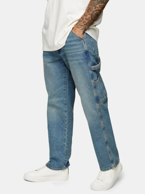 Mid Wash Carpenter Jeans