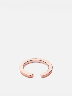 Arduin Ring, Rose Plated