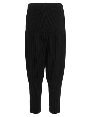 Homme Plissé Issey Miyake Pleated Tapered Pants