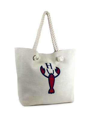 The Hamptons Canvas Beach Tote