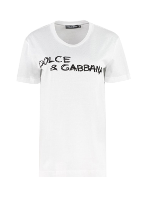 Dolce & Gabbana Logo Print T-shirt