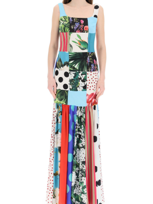 Dolce & Gabbana Patchwork Maxi Dress