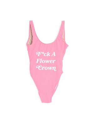 F*ck A Flower Crown [swimsuit]