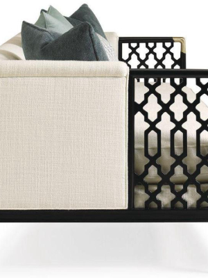 Caracole Lattice Entertain You Sofa