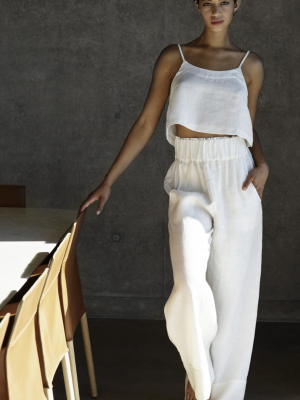 Universal Linen Wide-leg Pants