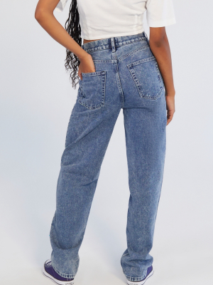 Bdg High-waisted Baggy Jean – Light Acid Wash