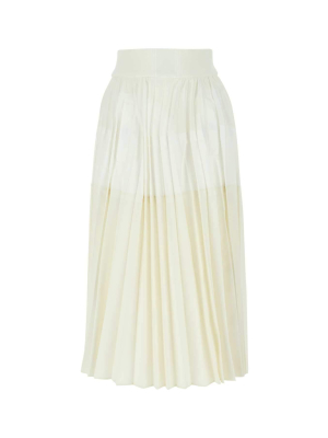 Sacai Pleated Suiting Skirt