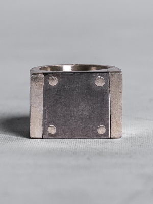 Plate Ring Single (17mm, Ma+mst)