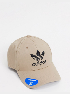 Adidas Originals Cap In Khaki