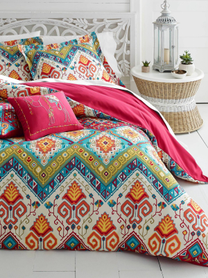 Moroccan Nights Duvet Cover Set Red - Azalea Skye