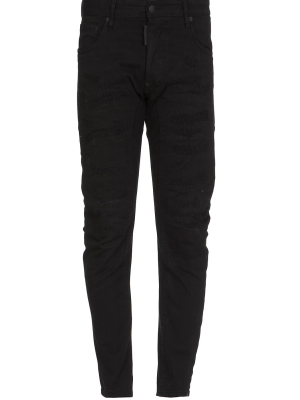 Dsquared2 Distressed Slim-fit Jeans