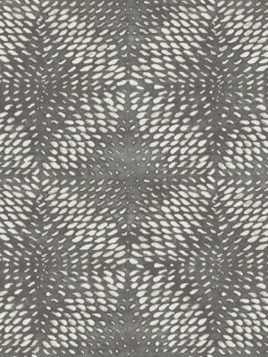 Ethos Abstract Wallpaper In Pewter From The Celadon Collection By Brewster Home Fashions