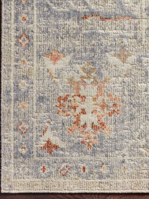 Chris Loves Julia X Loloi Rosemarie Rug - Oatmeal/lavender