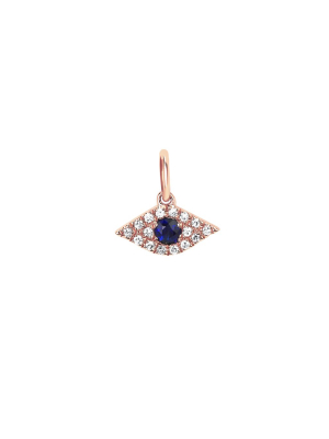 Eye Diamond Pendant - Rose Gold