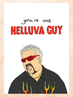 Helluva Guy Greeting Card