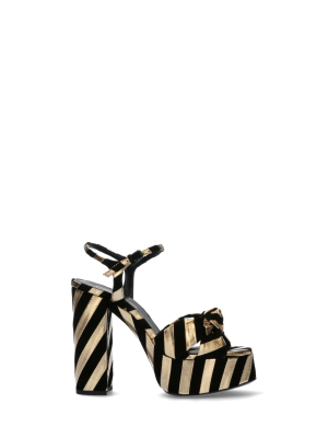 Saint Laurent Bianca Platform Sandals