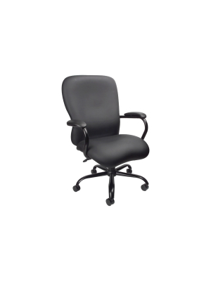 Heavy Duty Caressoftplus Chair 350lbs - Boss Office Products