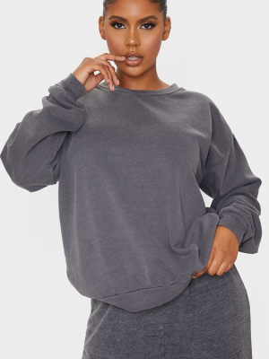 Charcoal Washed Sweatshirt