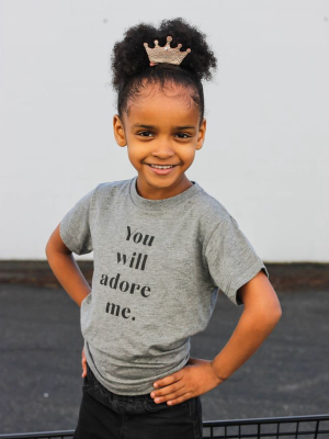 Love Bubby You Will Adore Me T-shirt