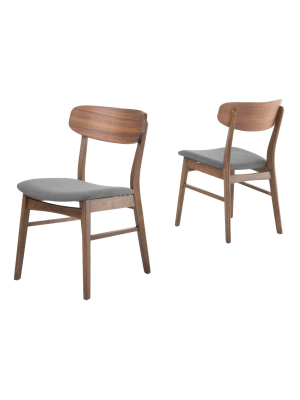 Set Of 2 Lucious Dining Chair - Christopher Knight Home