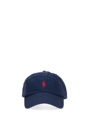 Polo Ralph Lauren Logo Embroidered Baseball Cap